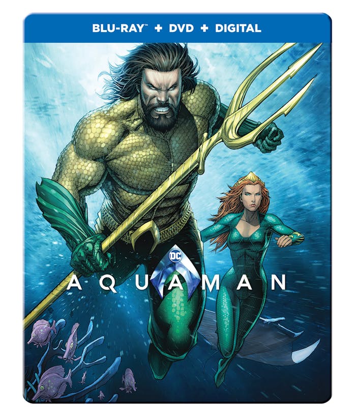 Aquaman (Blu-ray Steelbook + DVD) [Blu-ray]