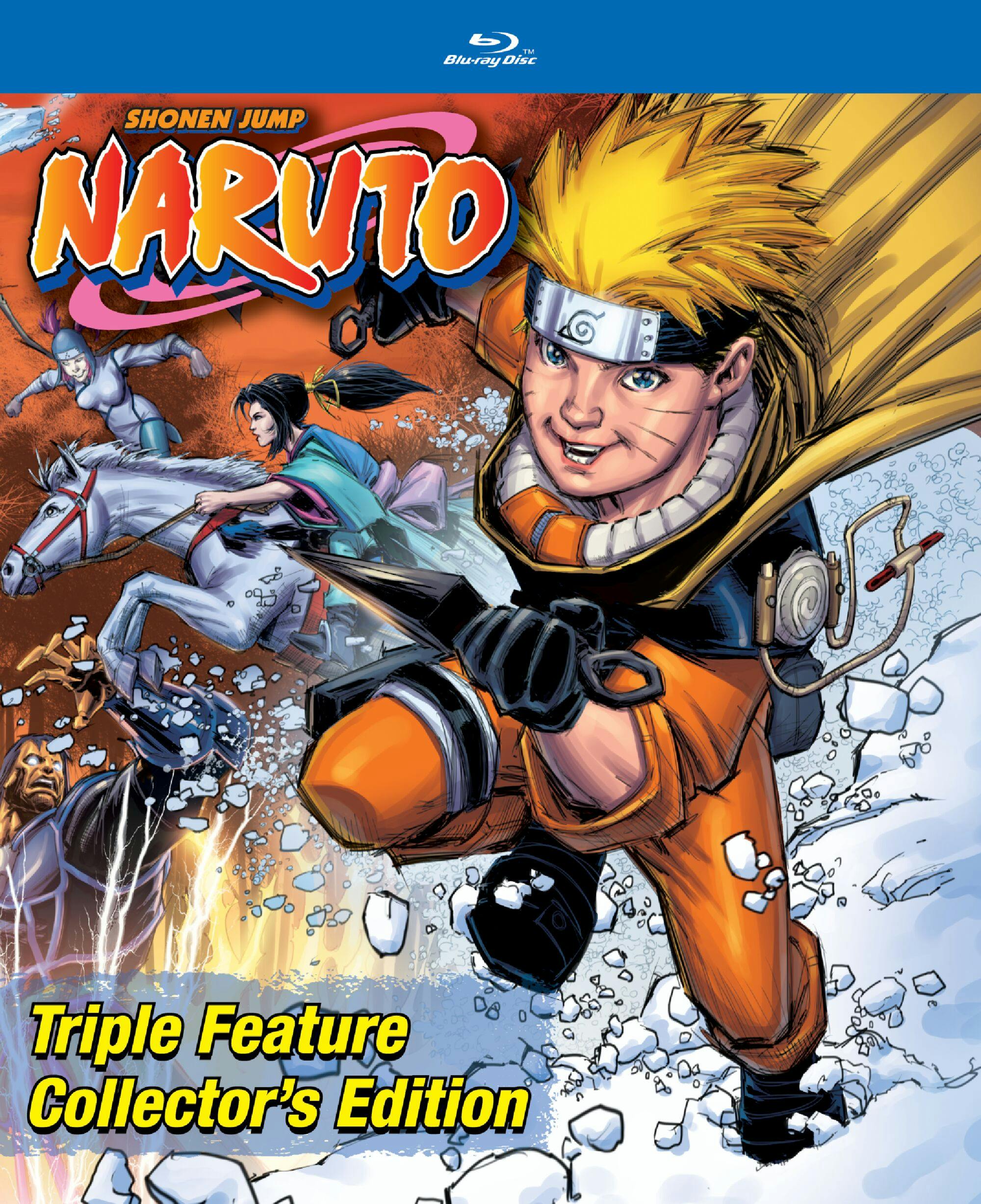Naruto Triple Feature Collector's Edition (Blu-ray Steelbook) - Blu-ray