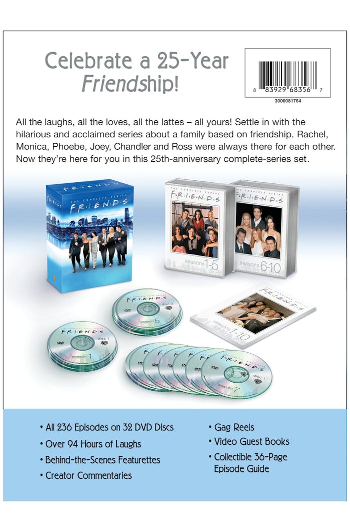 Friends: The Complete Series (25th Anniversary Edition) [DVD]