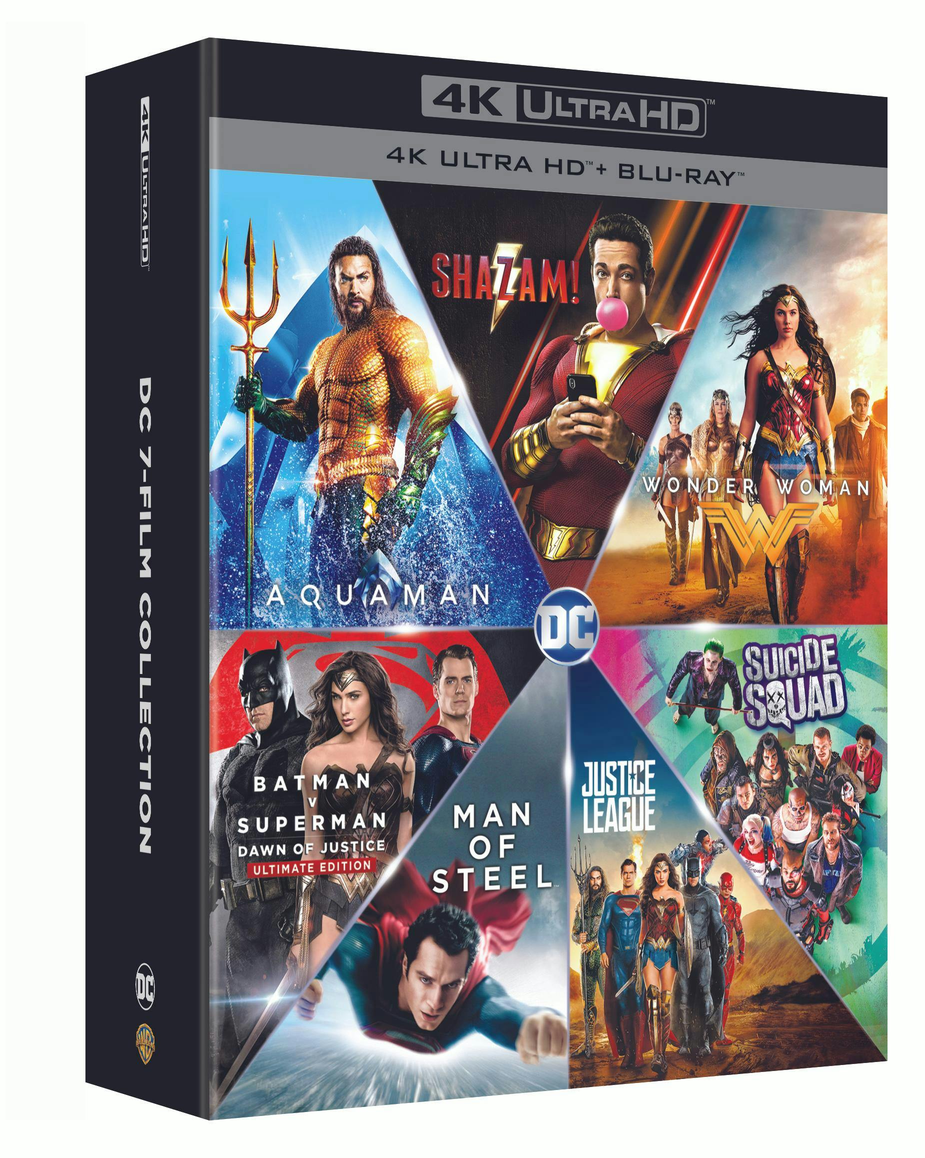 DC 7 Film Collection (4K Ultra HD Set) - UHD