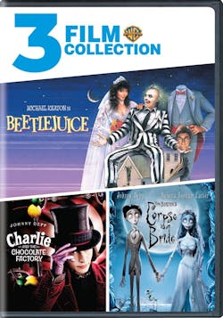 Beetlejuice/Charlie and the Chocolate Factory/Corpse Bride [DVD]