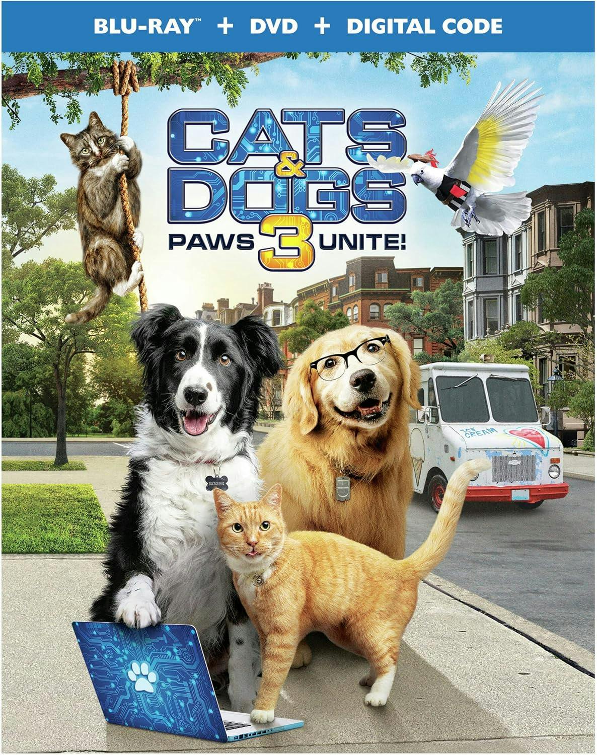 Cats & Dogs 3: Paws Unite! (Blu-ray) - Blu-ray