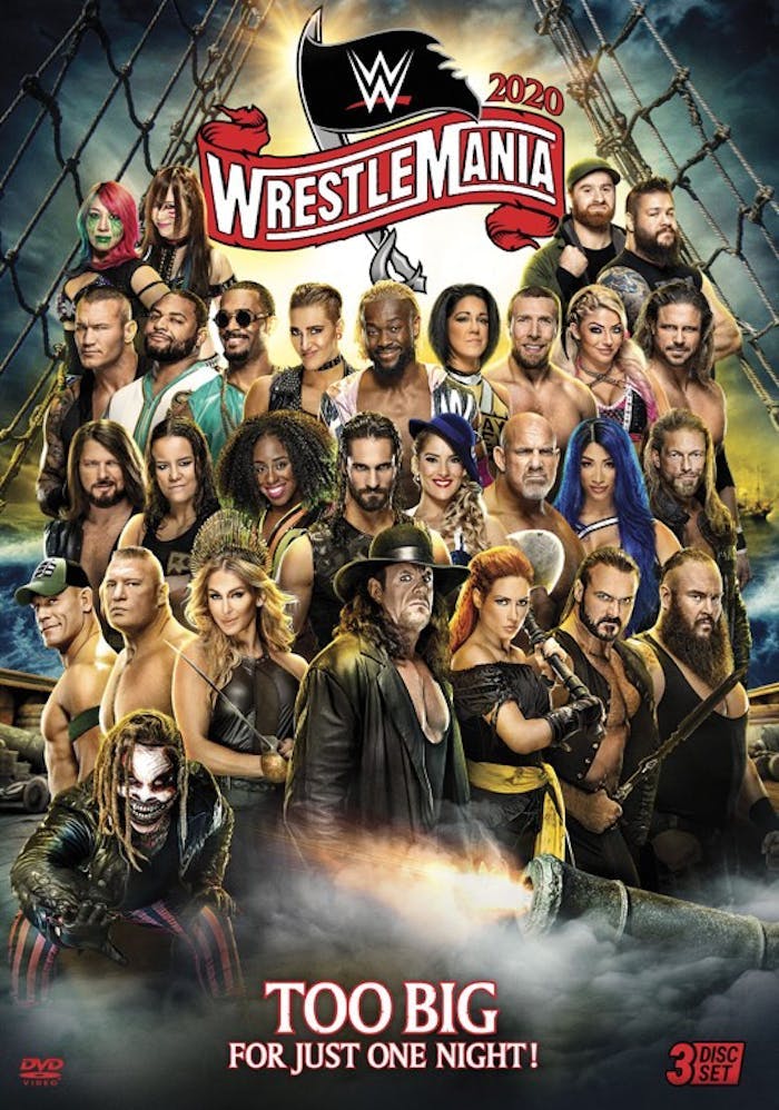 Buy WWE: Wrestlemania 36 Box Set DVD | GRUV