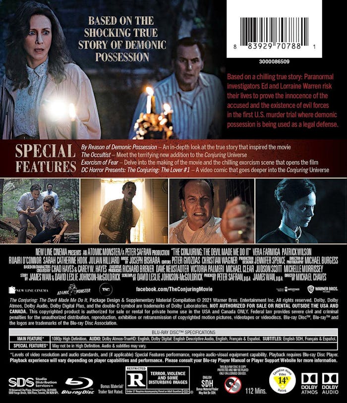 The Conjuring: The Devil Made Me Do It [Blu-ray]