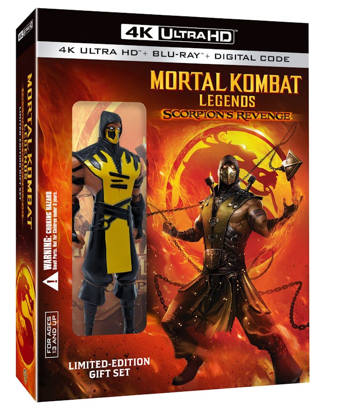 Mortal Kombat Legends: Scorpion's Revenge (4K UHD + Blu-ray + Figurine) [UHD]