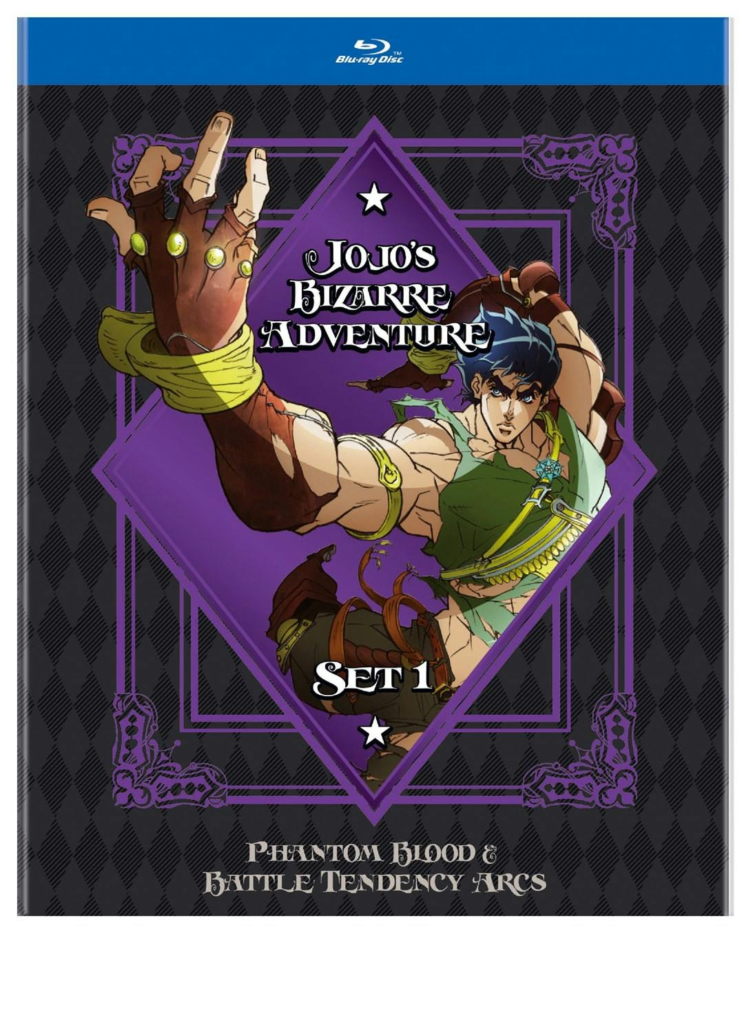 JoJo's Bizarre Adventure Set One: Phantom Blood/Battle Tendency (Box Set) - Blu-ray