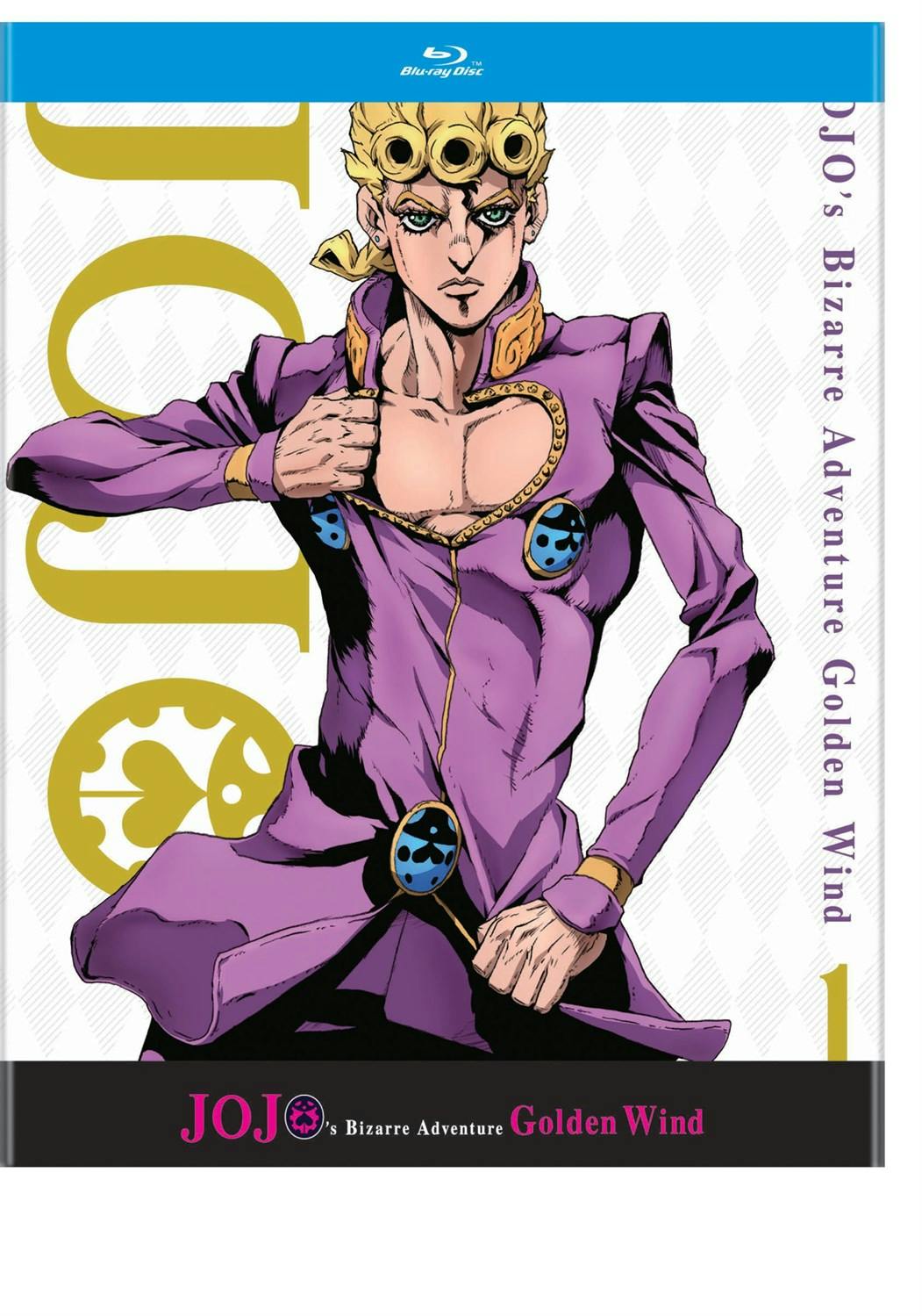 JoJo's Bizarre Adventure: Golden Wind Part 1 Limited Edition - Blu-Ray