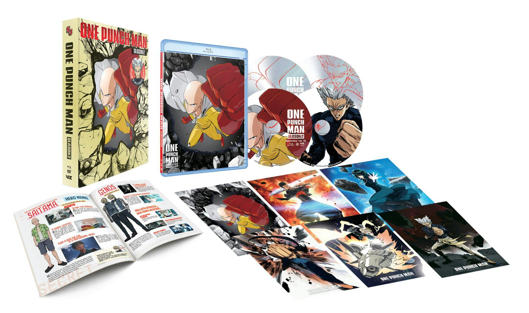 One-Punch Man Season 2 (Blu-ray + DVD) - Blu-ray