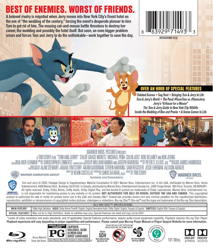 Tom & Jerry: The Movie [Blu-ray]