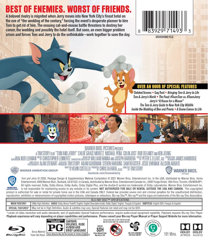 Buy Tom Jerry The Movie Blu Ray Gruv Buy Tom Jerry The Movie Blu Ray Gruv