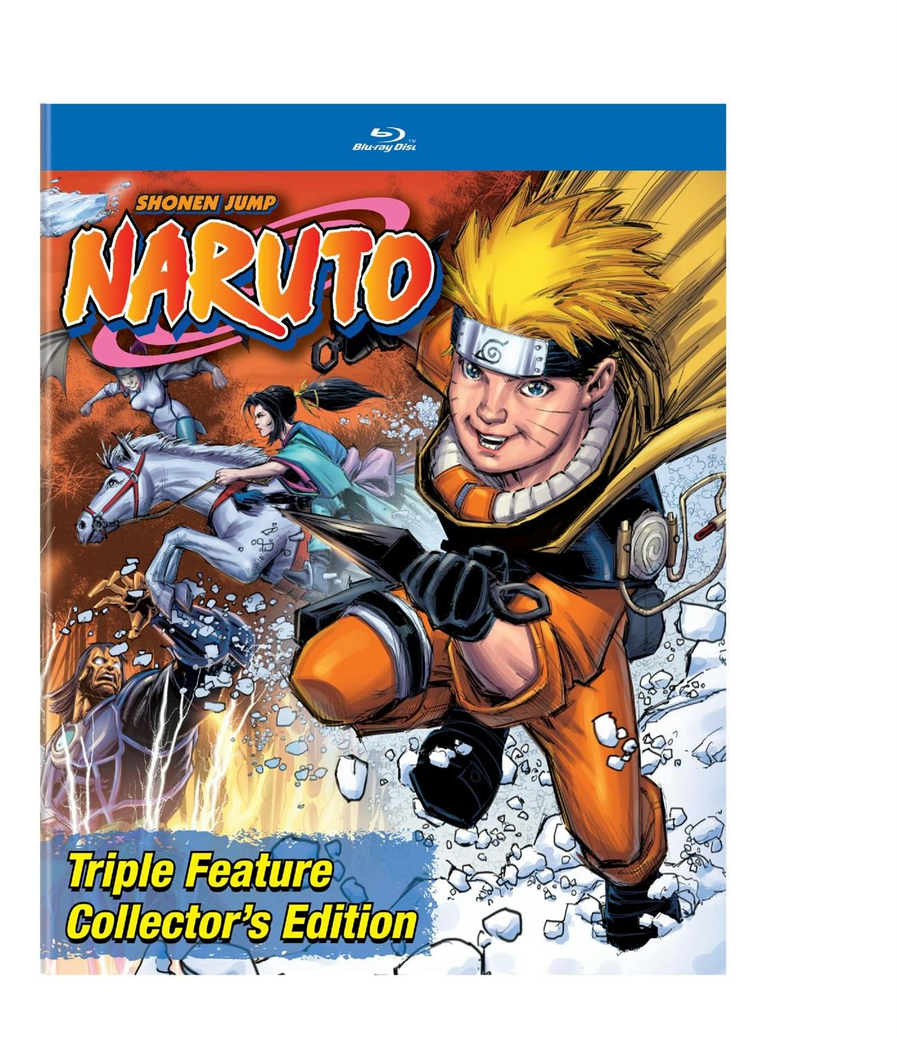 Naruto Triple Feature Collector's Edition (Blu-ray Collector's Edition) - Blu-ray