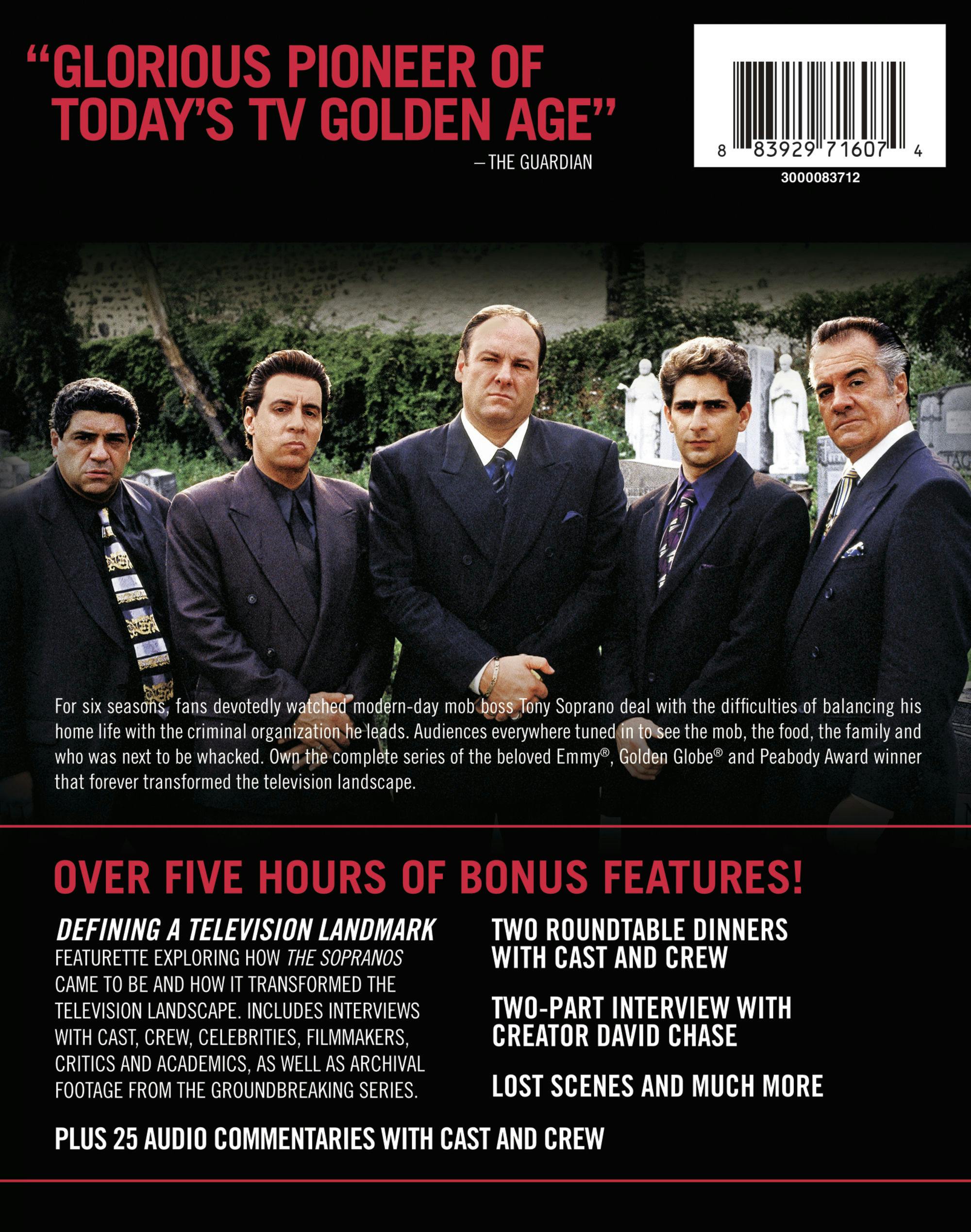 Buy The Sopranos: The Complete Series Blu-ray New Box Art Blu-ray