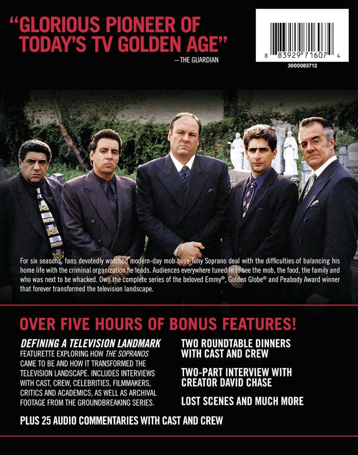 The Sopranos: The Complete Series [Blu-ray]
