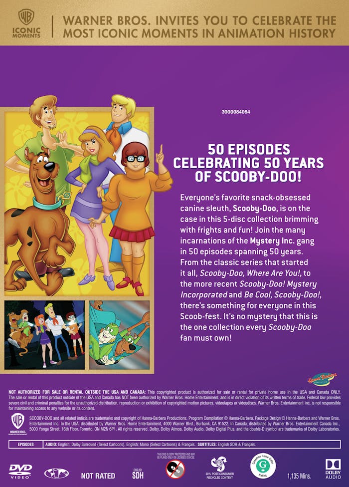 Best of Warner Bros.: 50 Cartoon Collection - Scooby-Doo (Iconic Moments LL) (Box Set) [DVD]