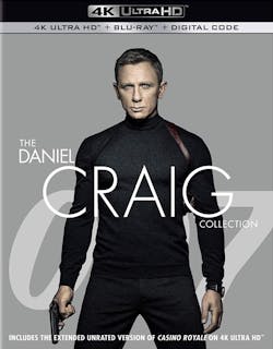 The Daniel Craig 4-film Collection (4K Ultra HD + Blu-ray (Boxset)) [UHD]