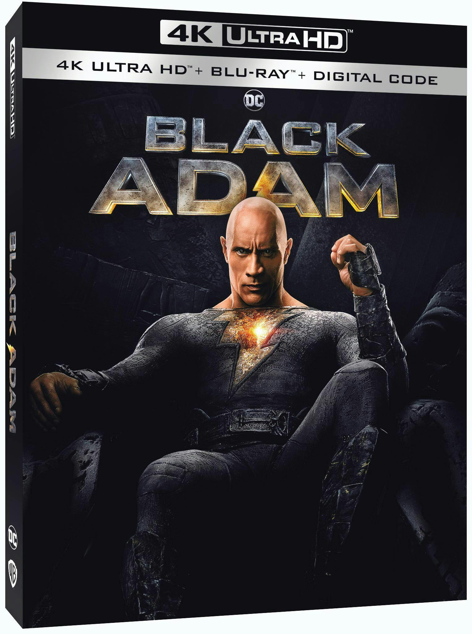 Buy Black Adam 4K Ultra HD + Blu-ray + Digital Copy UHD | GRUV