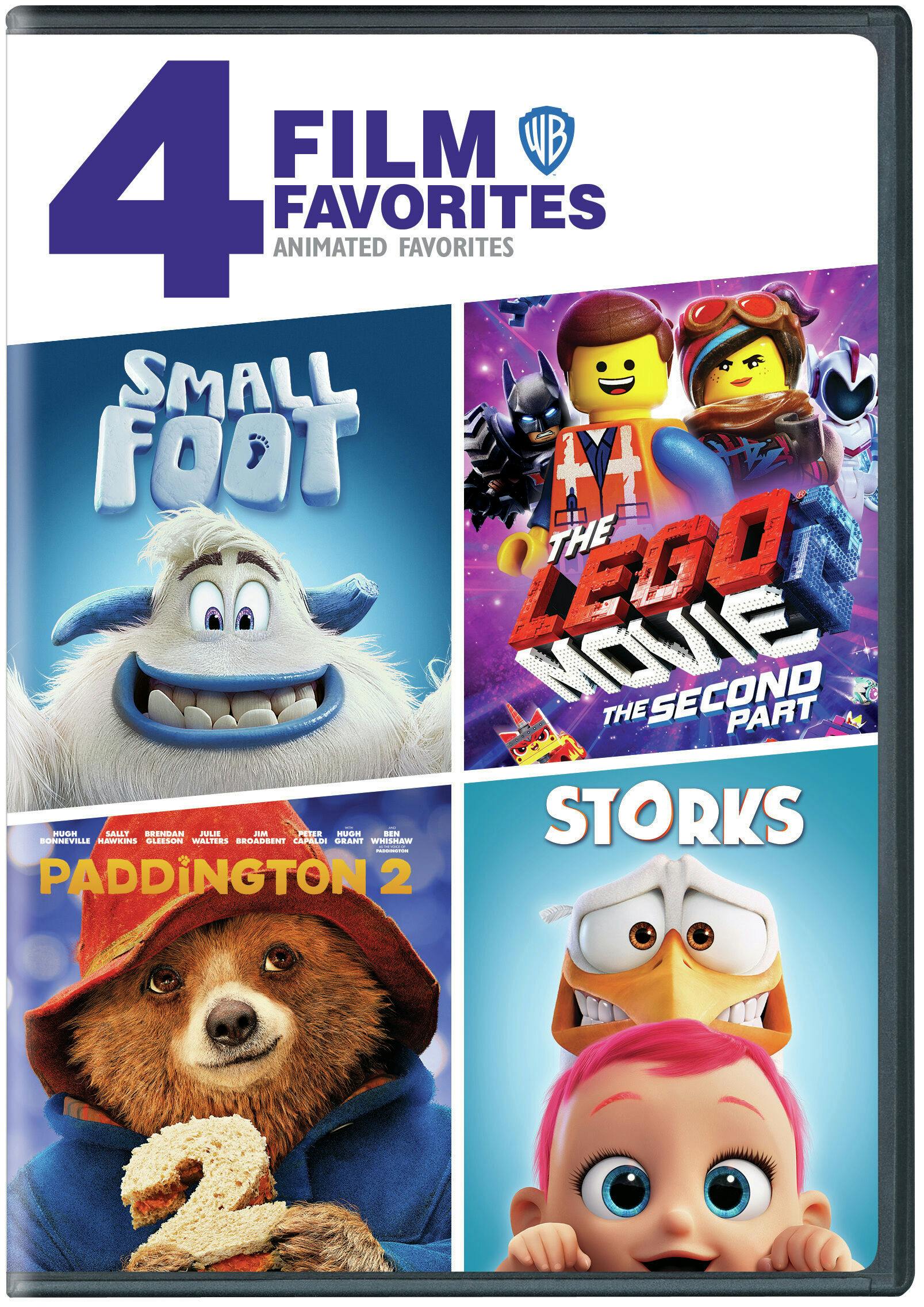 Buy Smallfoot/The LEGO Movie 2/Paddington 2/Storks DVD | GRUV