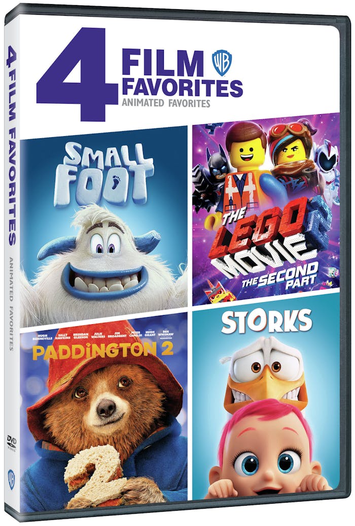 Smallfoot/The LEGO Movie 2/Paddington 2/Storks [DVD]