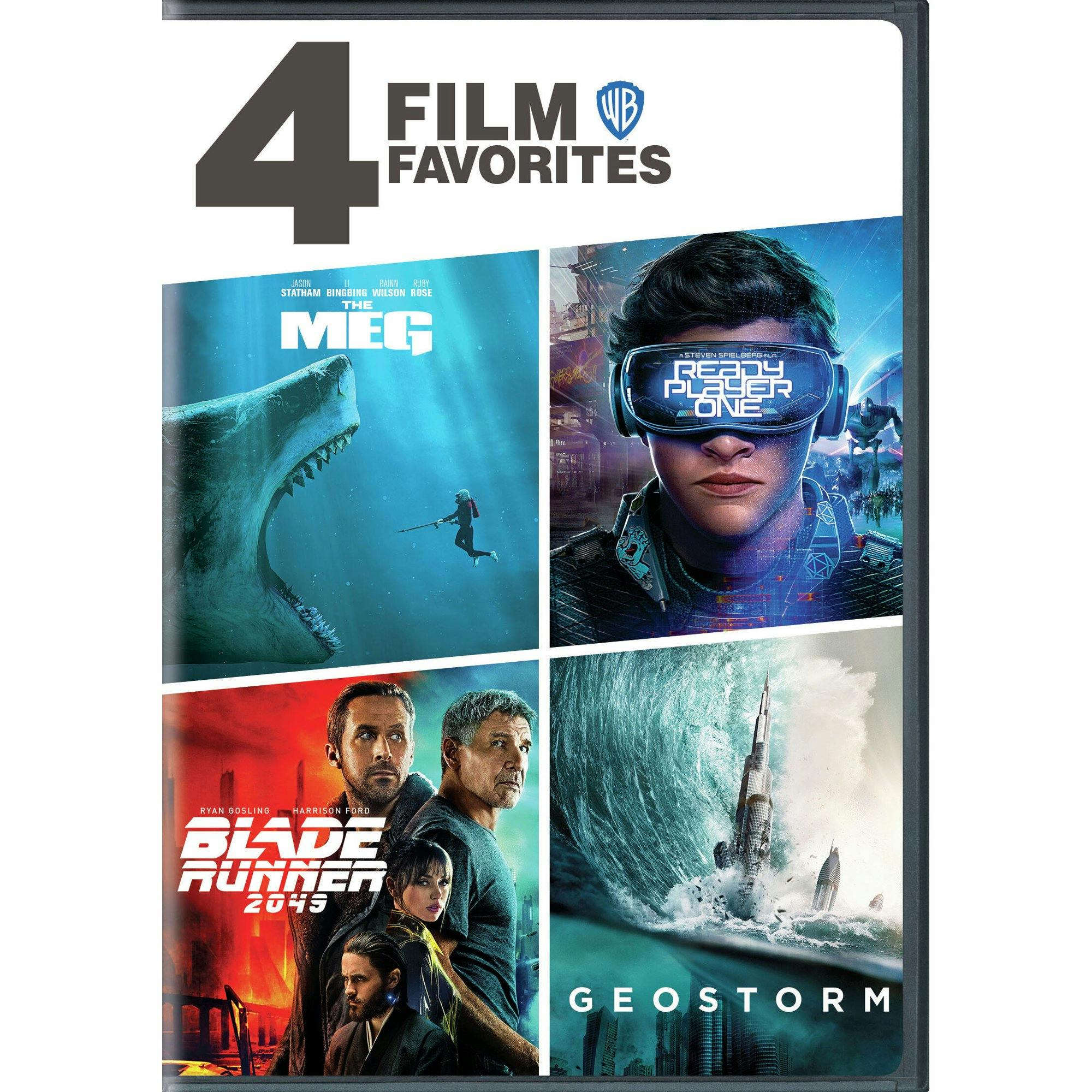 Buy The Meg/Ready Player One/Blade Runner 2049/Geostor Box Set DVD