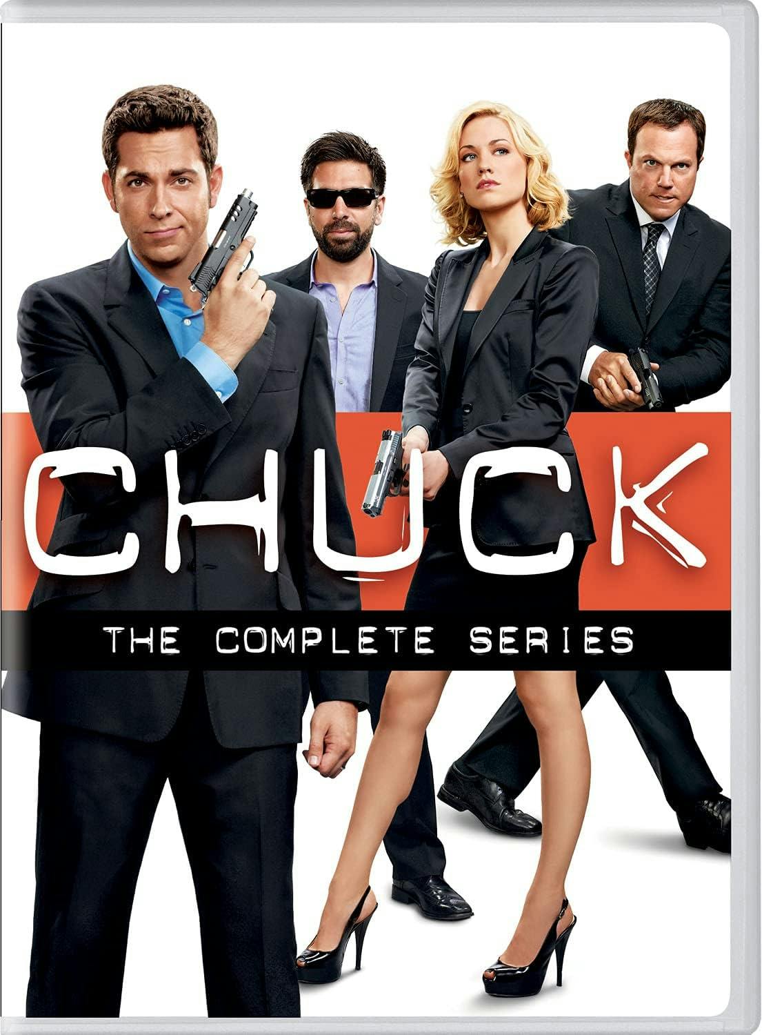 Buy Chuck: The Complete Seasons 1-5 Box Set DVD | GRUV