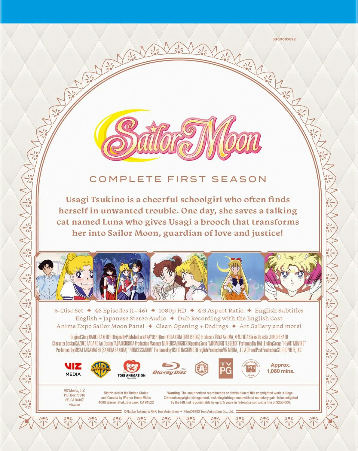 Sailor moon blu-ray dis popular