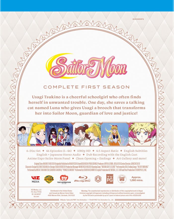 Sailor Moon: Series 1 (Box Set) [Blu-ray]