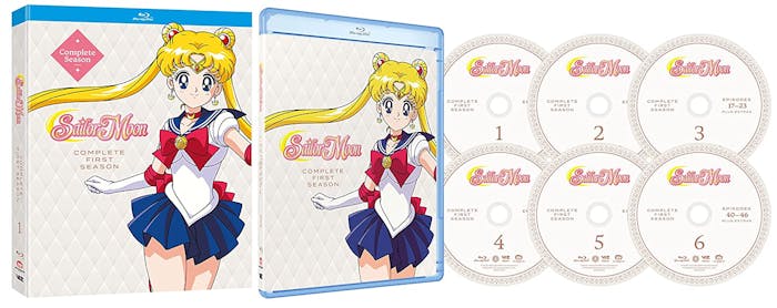 Sailor Moon Season 1 Part 1 [DVD ONLY] : Various  