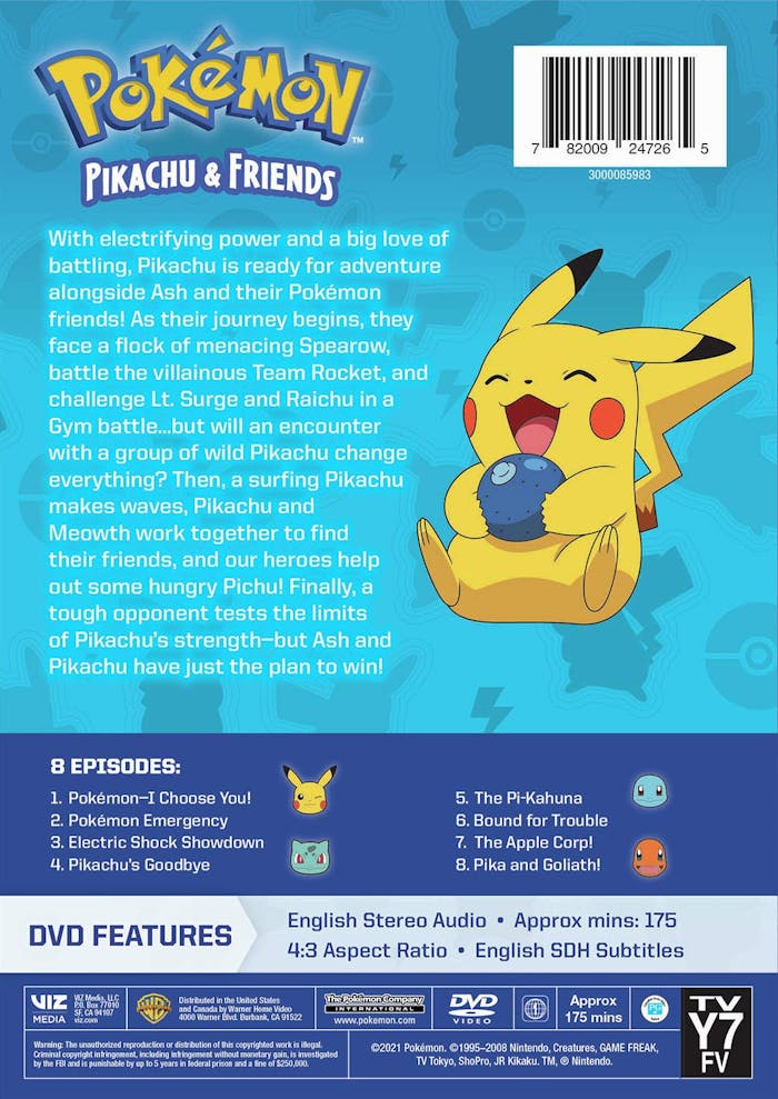 Pokémon: Pikachu and Friends [DVD]