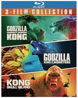 Godzilla vs. Kong/Godzilla: King of the Monsters/Kong: Skull Island (3 Film Bundle) [Blu-Ray]