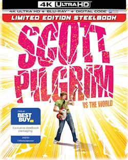 Scott Pilgrim vs. The World - Limited Edition Steelbook (4K Ultra HD + Blu-ray + Digital) [UHD]