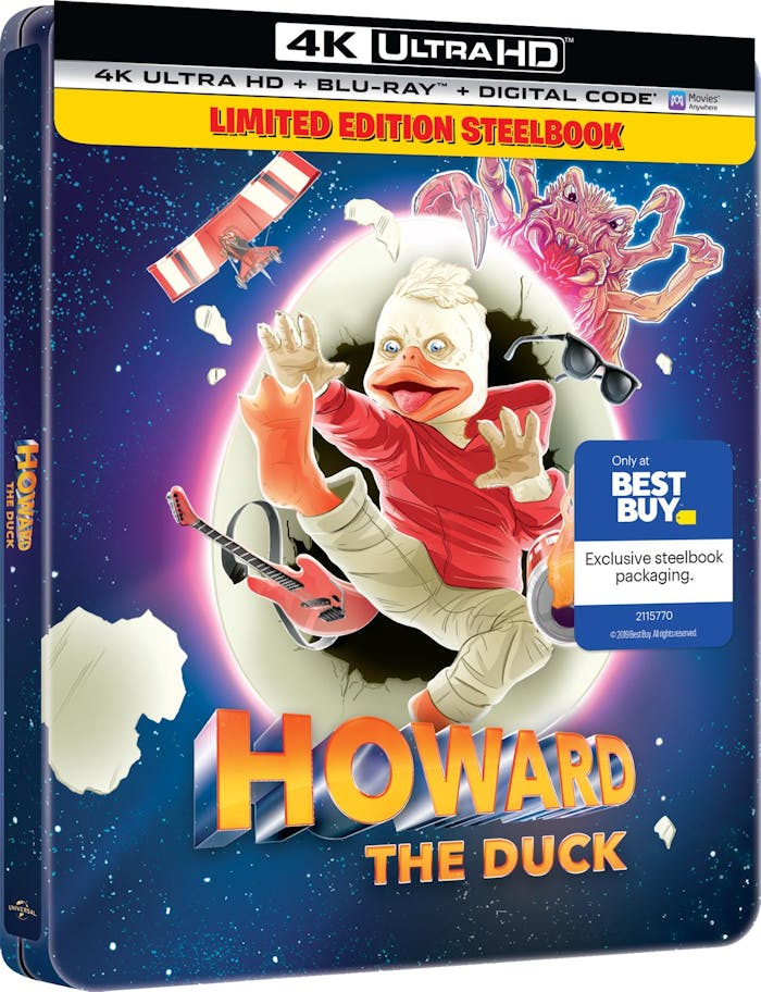 Howard the Duck - Limited Edition Steelbook (4K Ultra HD + Blu-ray + Digital) [UHD]