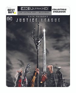 Zack Snyder's Justice League (Limited Edition Steelbook 4K Ultra HD + Blu-ray) [UHD]