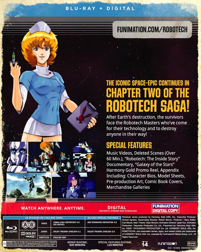 RoboTech: Part 2 - The Masters Saga (Blu-ray + Digital Copy) [Blu-ray]