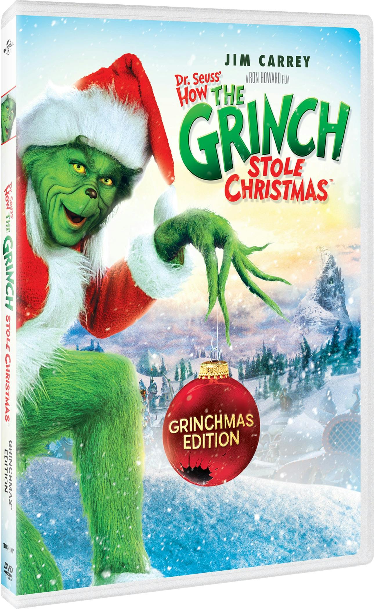 The Grinch DVD New Box Art DVD