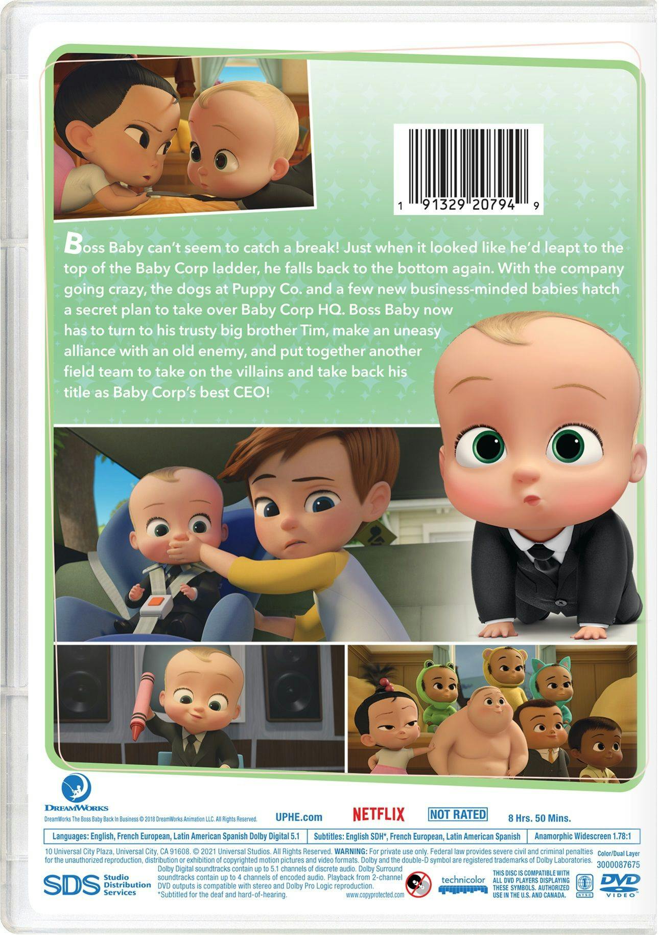 Buy The Boss Baby - Back in Business: Season 3-4 Box Set DVD | CLICKII