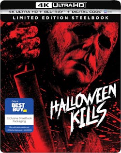 Halloween Kills - Limited Edition Steelbook (4K Ultra HD + Blu-ray + Digital) [UHD]