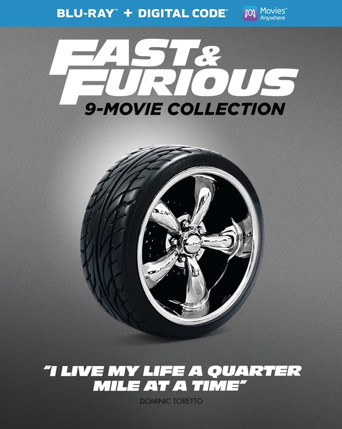 Fast & Furious: 9-movie Collection (Box Set) [Blu-ray]
