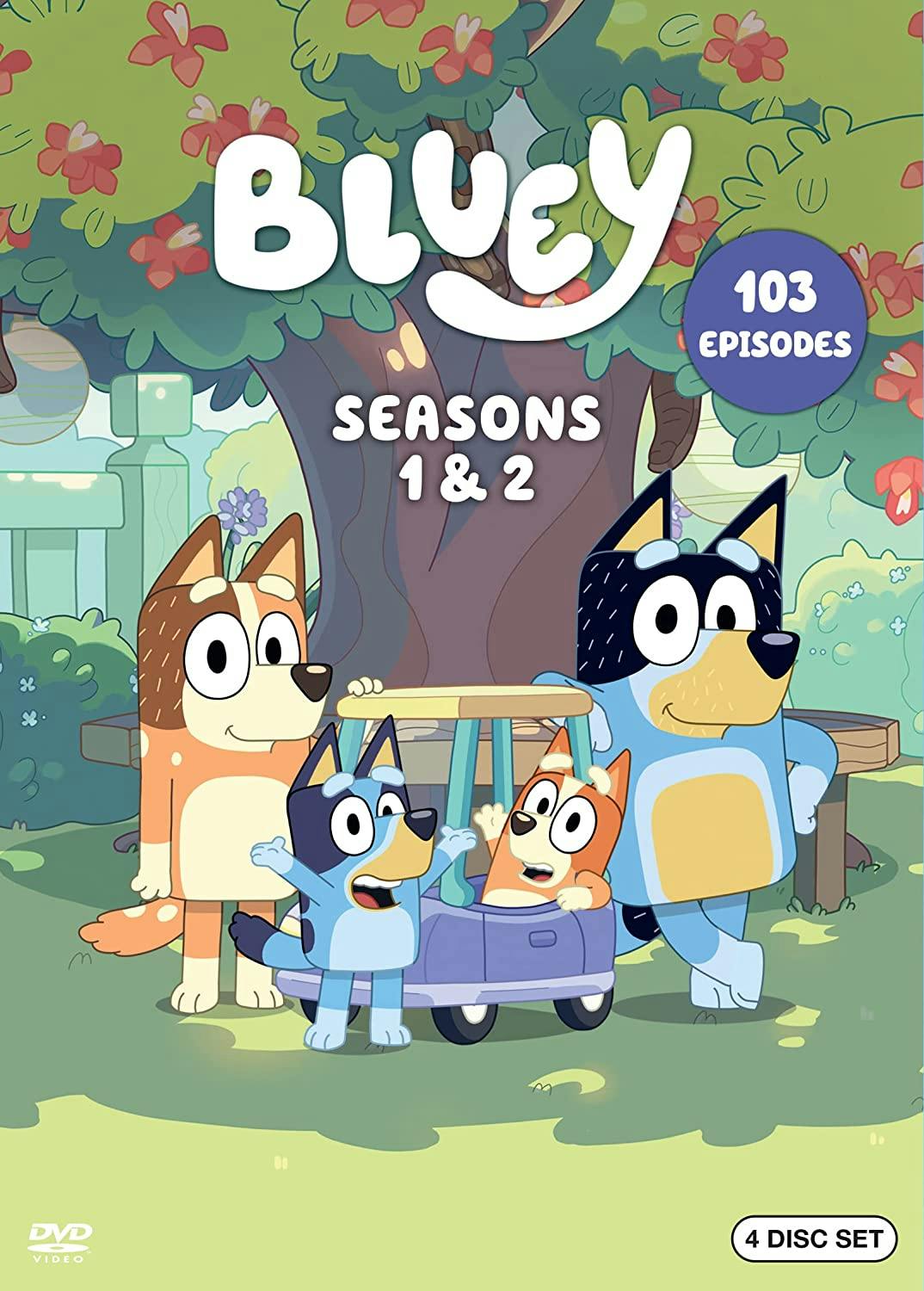 Buy Bluey: Complete Seasons One And Two Box Set DVD | GRUV