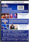 Sing/Sing 2 (DVD Double Feature) [DVD] - Back