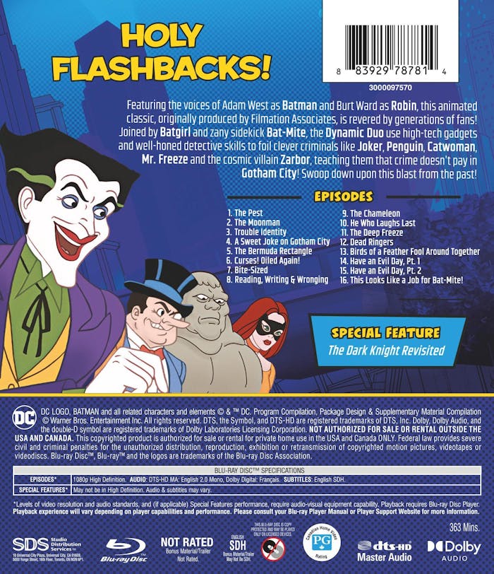 New Adventures of Batman, The: The Complete Collection [Blu-ray]