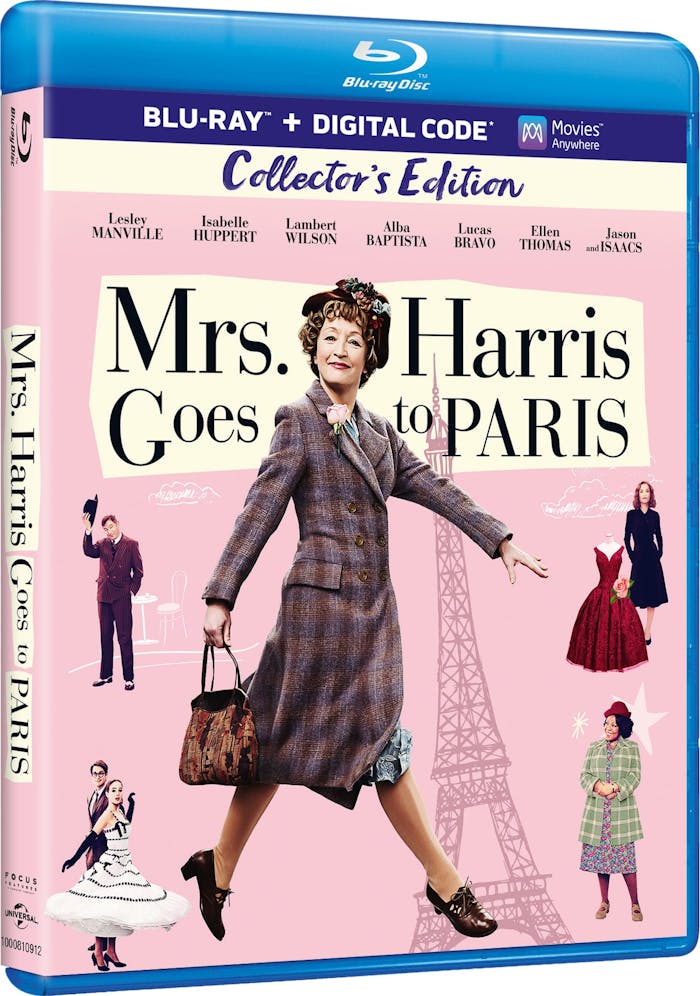 Mrs. Harris Goes to Paris (Blu-ray + Digital Copy) [Blu-ray]