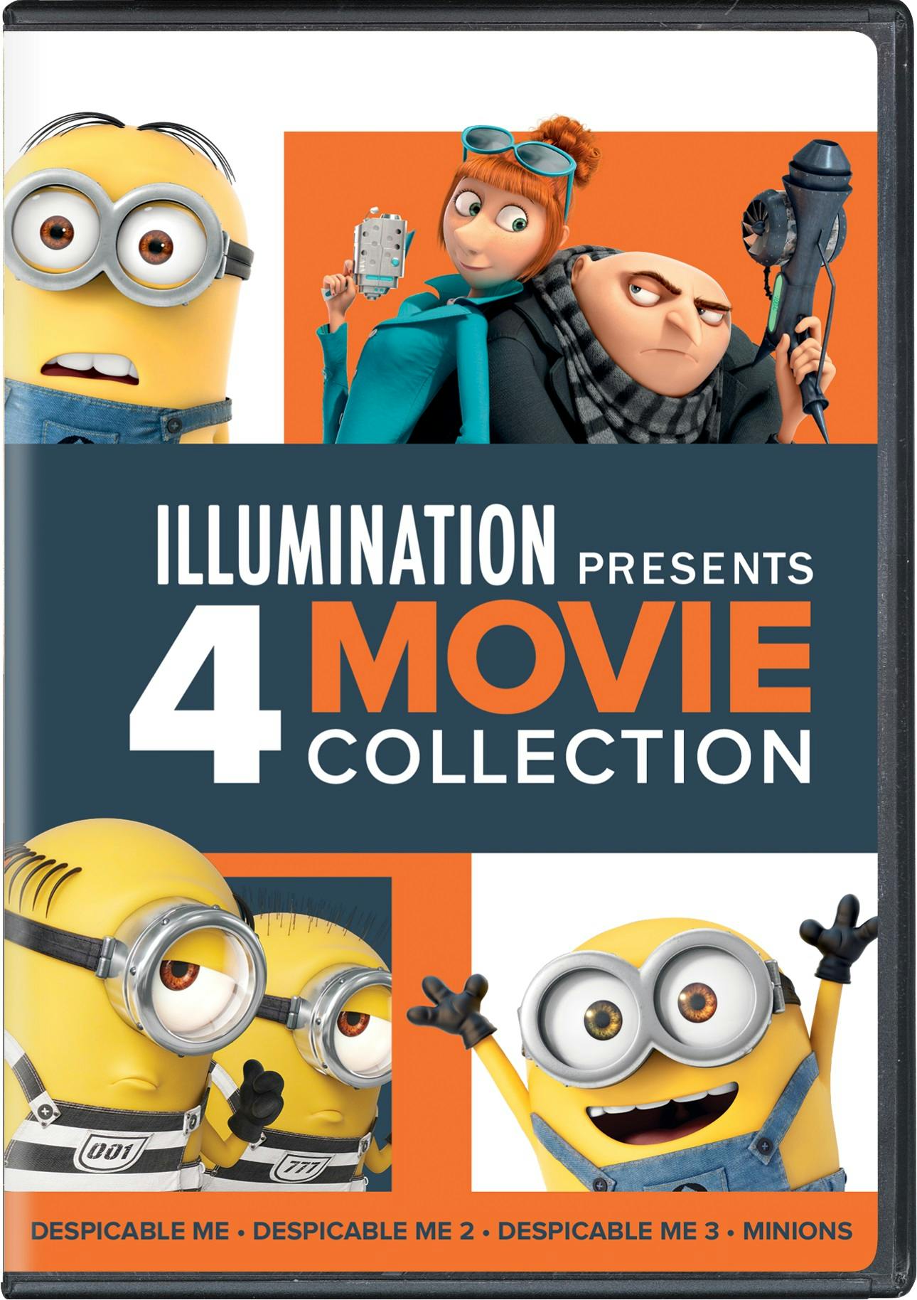 Despicable Me Despicable Me 2 Despicable Me 3 Minions Box Set DVD