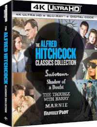 The Alfred Hitchcock Classics Collection 4K Ultra HD + Blu-ray Boxset