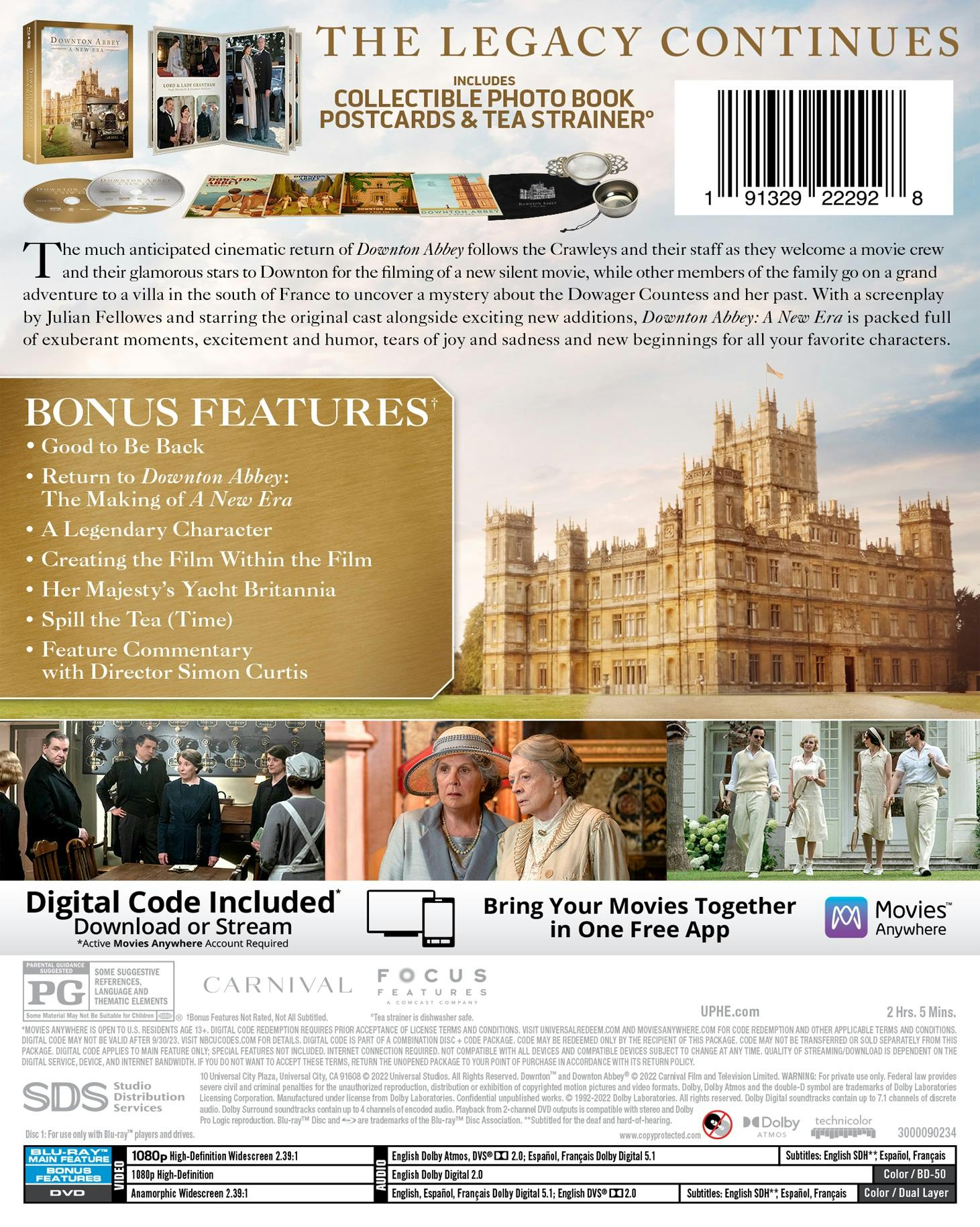 Buy Downton Abbey: A New Era Limited Edition Gift Set With DVD Blu-ray ...