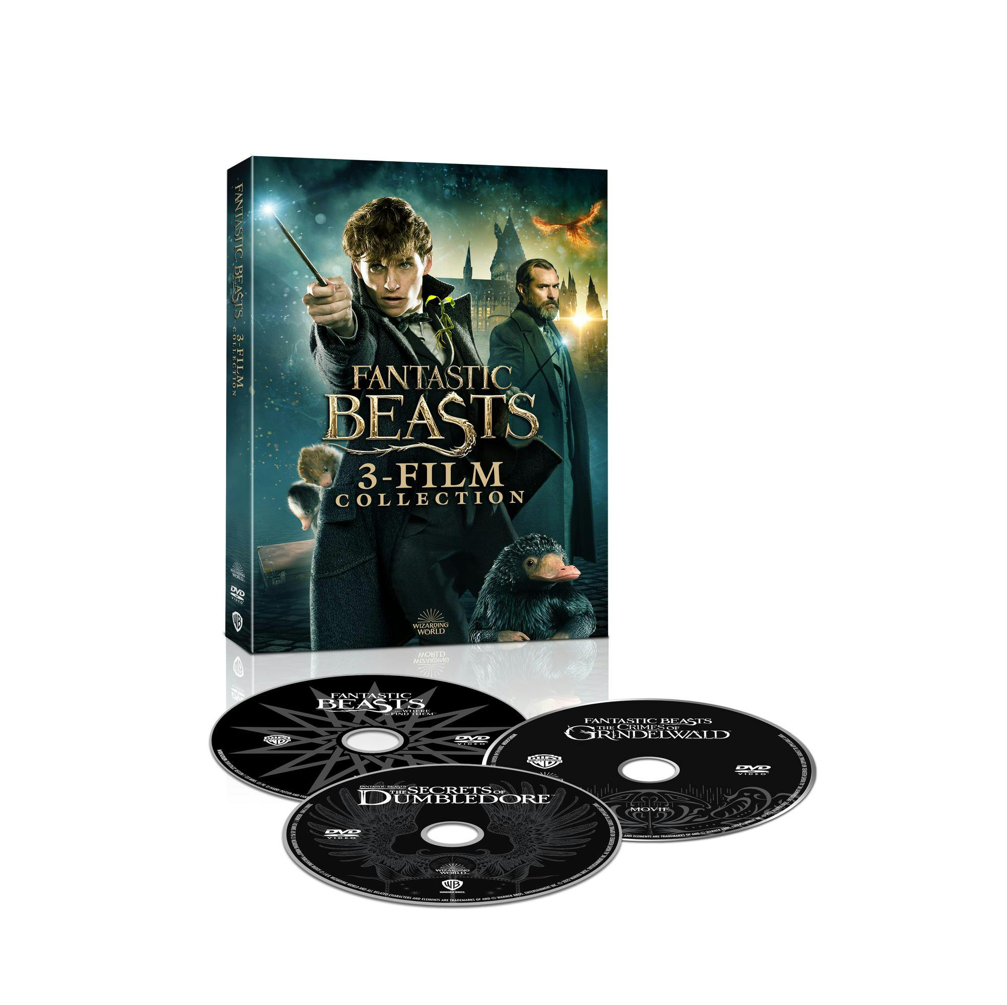 Buy Fantastic Beasts: 3-film Collection Box Set DVD | GRUV