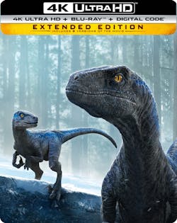 Jurassic World: Dominion Limited Edition SteelBook (Blu-ray + Digital) [UHD]