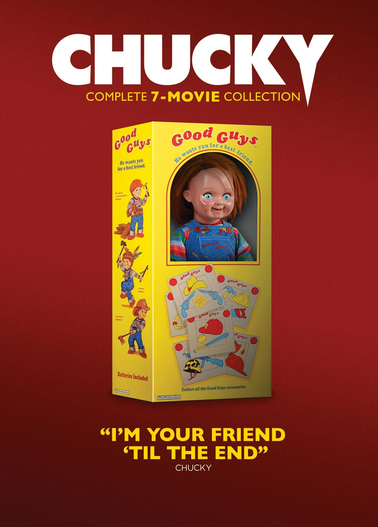 Buy Chucky: Complete 7-movie collection DVD New Box Art DVD | GRUV