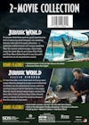 Jurassic World/Jurassic World - Fallen Kingdom (DVD Double Feature) [DVD] - Back