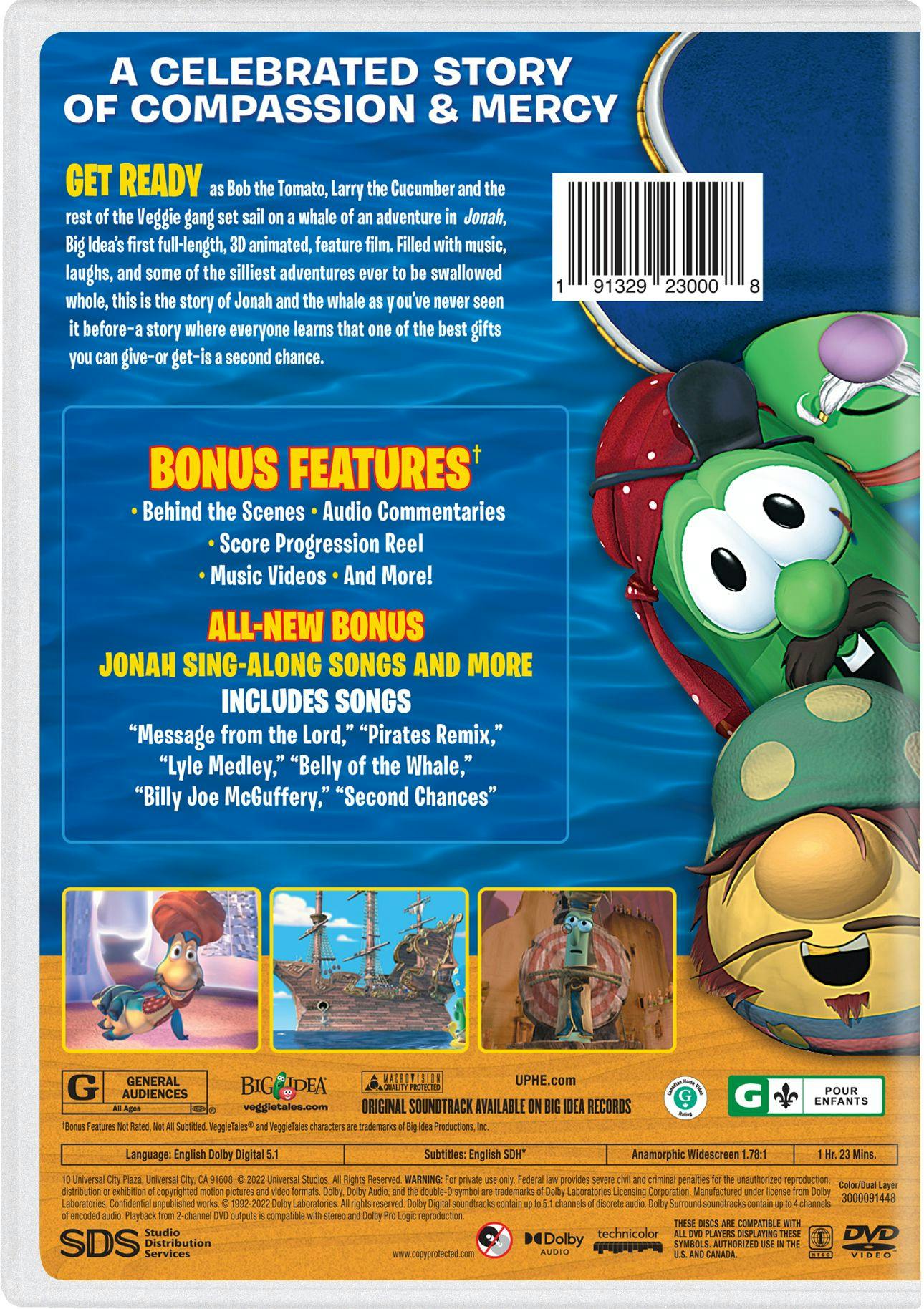 Buy Jonah: A VeggieTales Movie20th Anniversary Edition DVD | GRUV