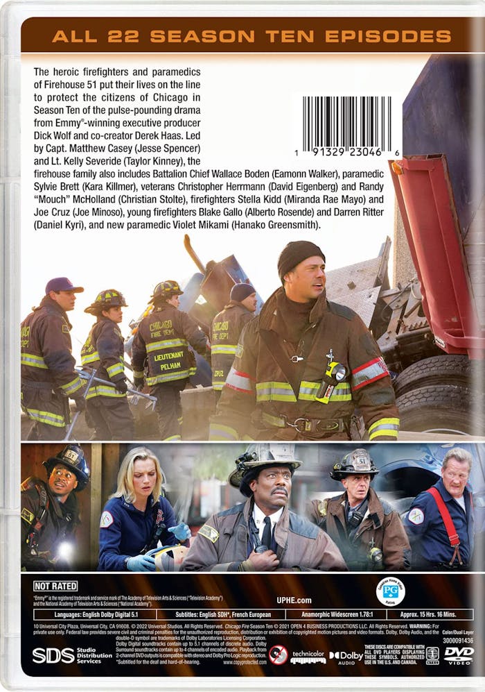 Chicago Fire: Season Ten (Box Set) [DVD]